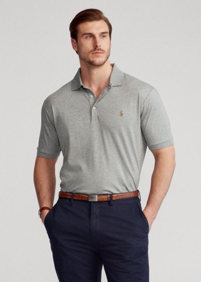 Men's Polo Ralph Lauren Classic Fit Soft Cotton Polos | 710356KRI